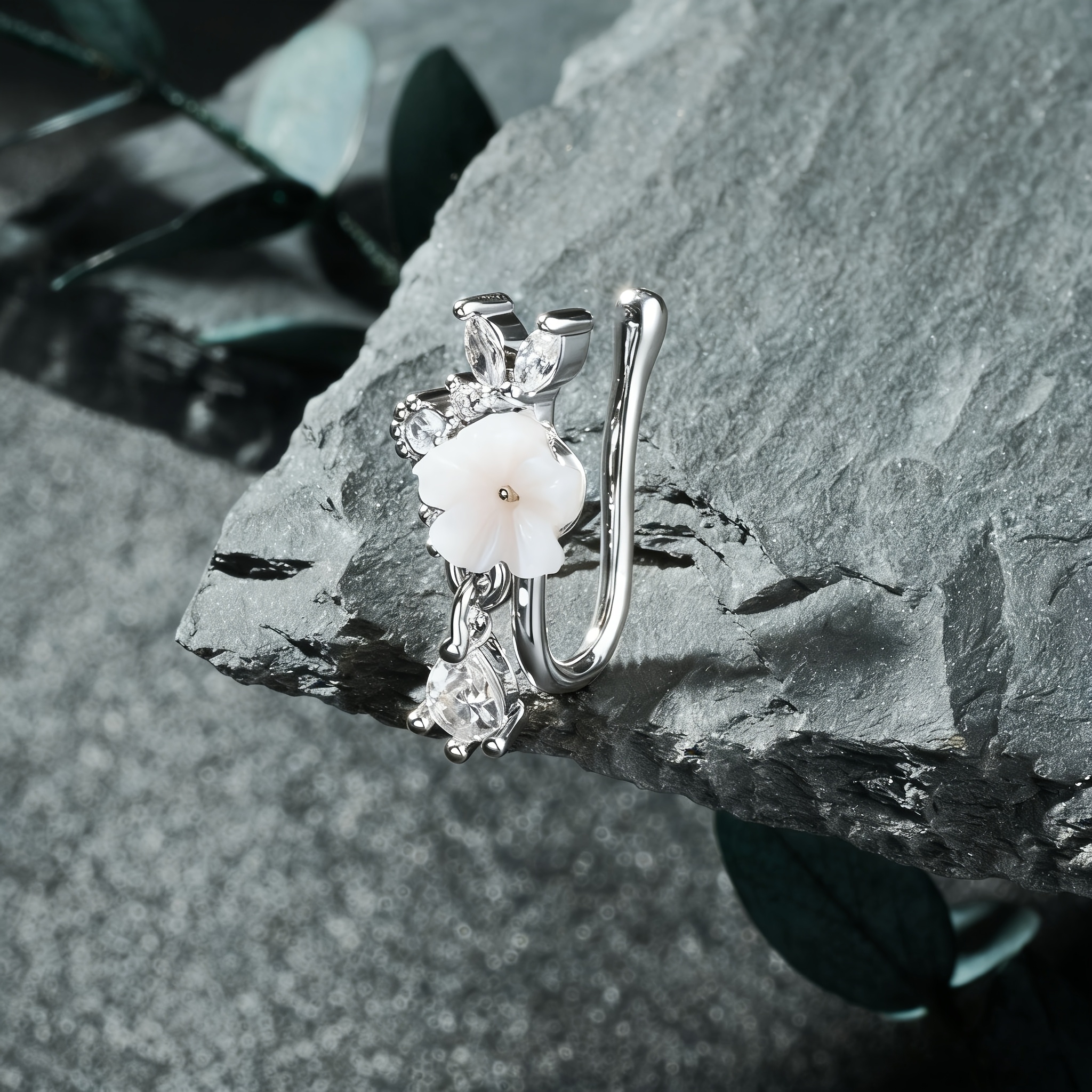 Elegant Fake Nose Ring & Clip, Unique Style for Women
